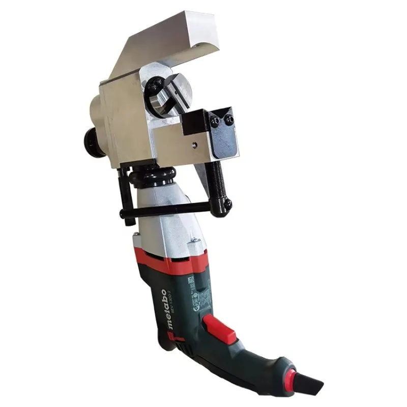 OD Mounted Electric Automatic Feed Portable Cold Small Pipe End Cutting Beveling Machine ISC-76-11