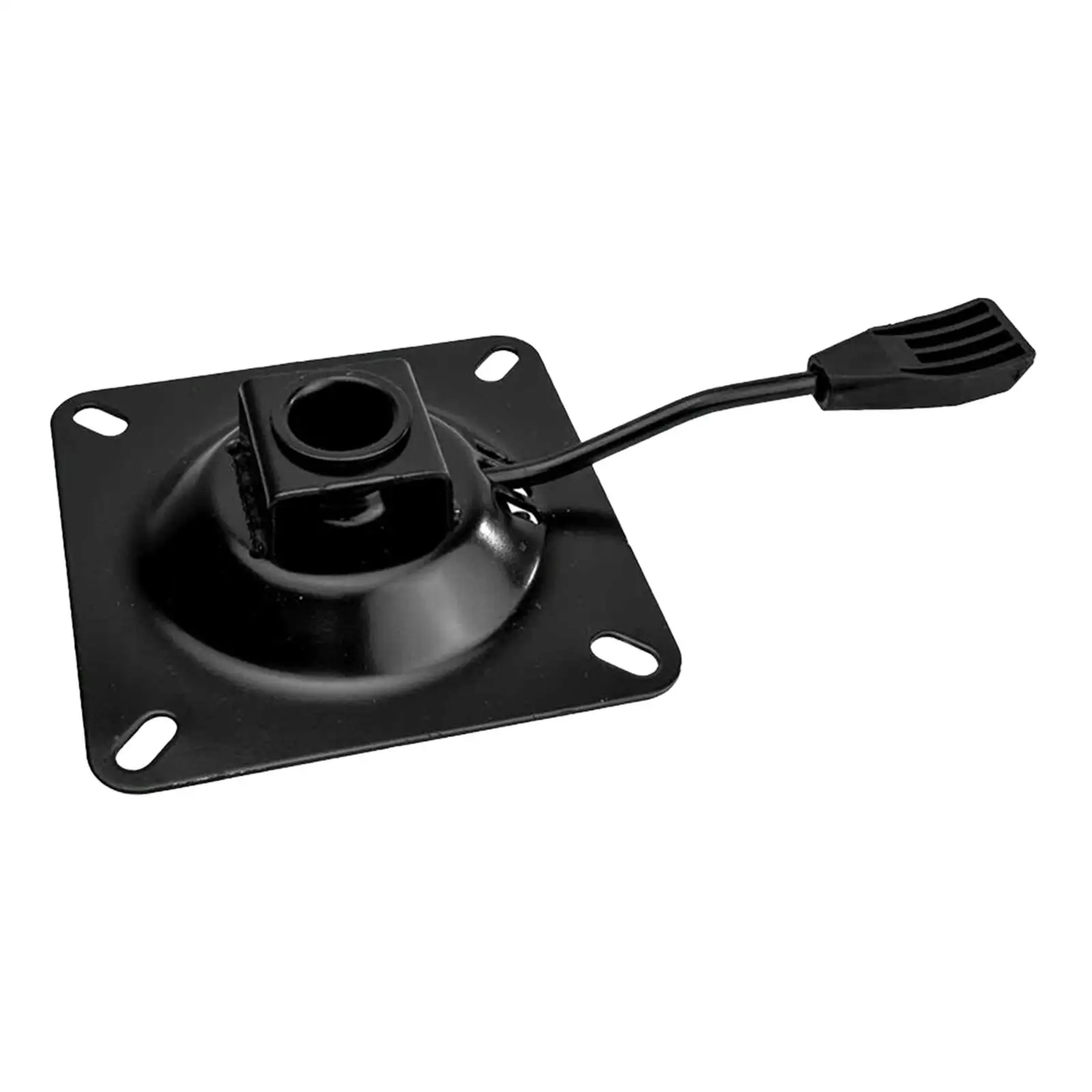 Square Swivel Mechanism Heavy Duty Iron Chair Base Plate for Luxury Bar Stool Kitchen Office Chair