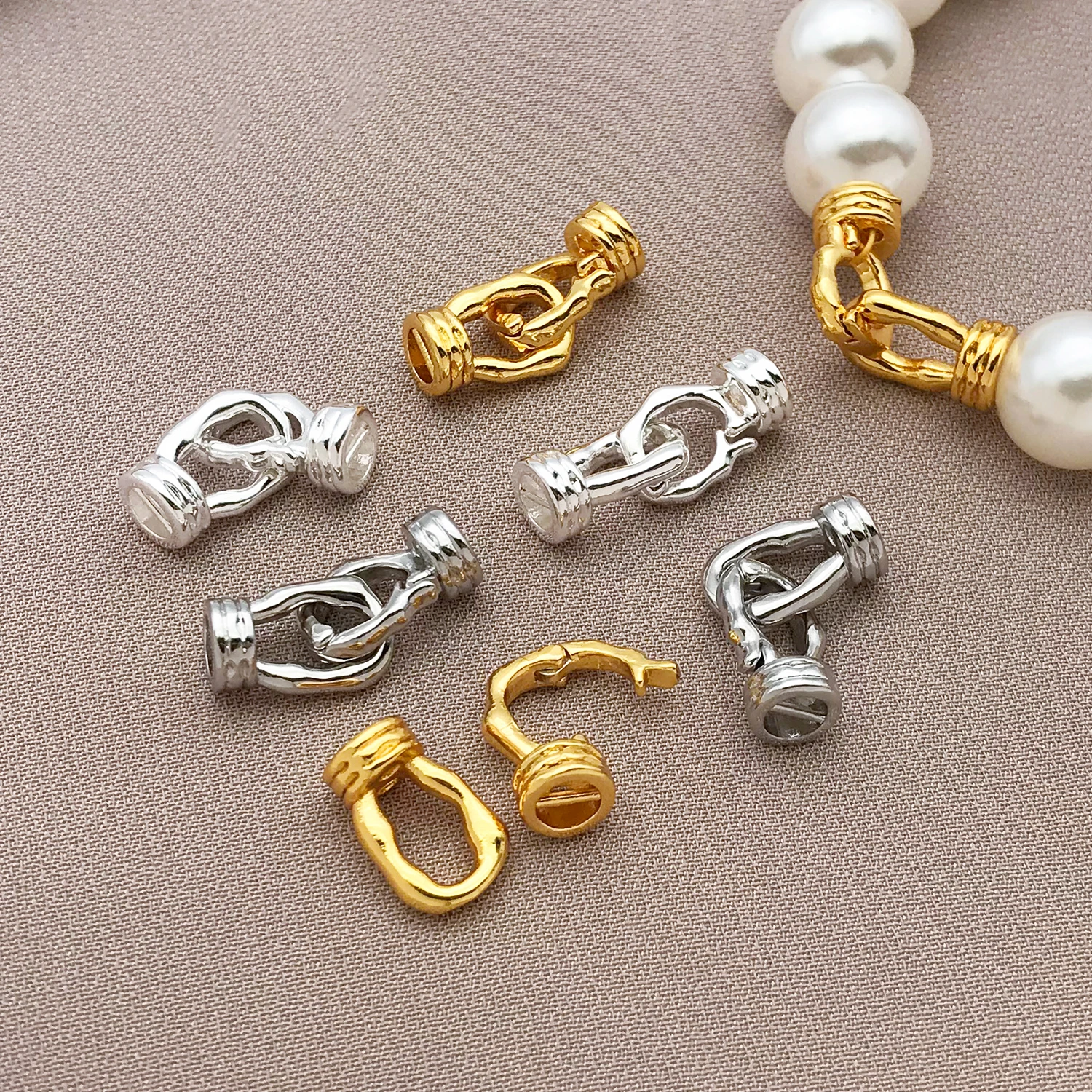 2/4pcs Brass 18K Gold Plated T - Gold Plated Jewelry 评论和价格