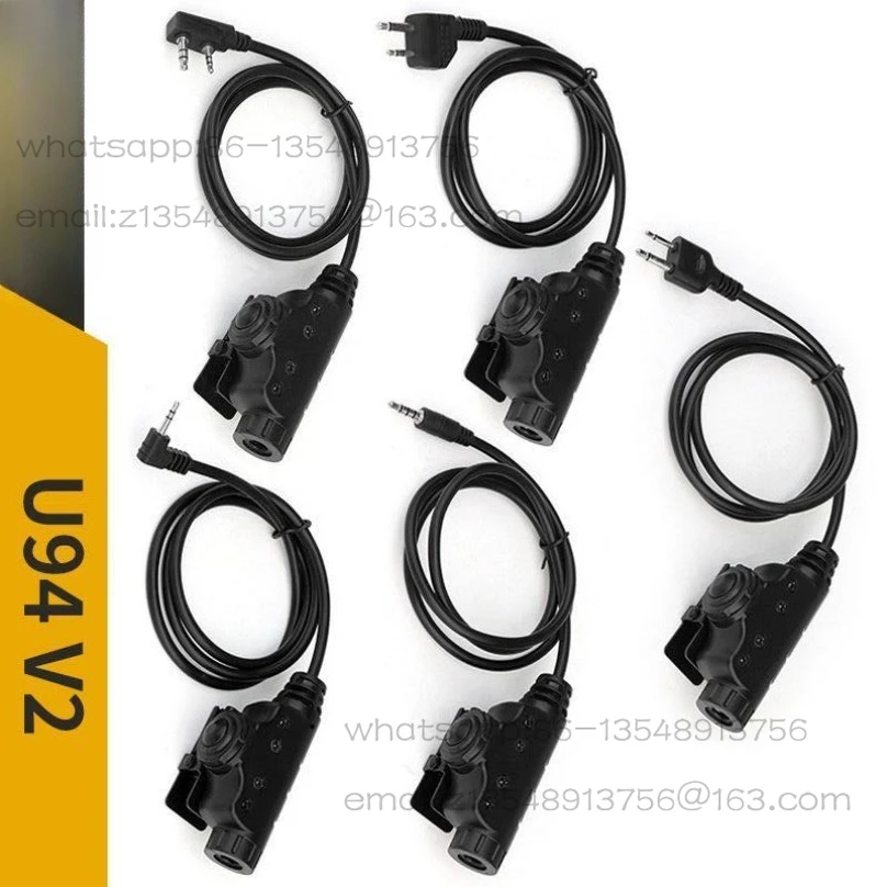 

Наушники Spot U94 V2 PTT передаются на различные вилки, подходящие для вилок спецификации U17.