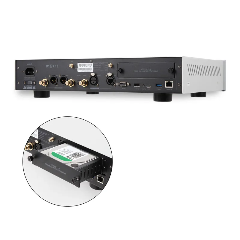 مشغل موسيقى رقمي ، DMP60 ، شاشة لمس عالية الدقة ، تدفق HIFI بدون خسارة ، رقاقة ES9038pro ، تشغيل البيانات