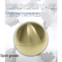 Limited puzzle level 10 difficulty metal Titan ball decompression puzzle high IQ brain burning toy