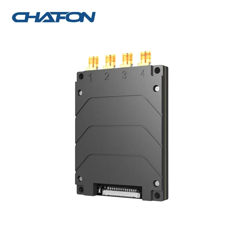 CHAFON Android Linux 4ports 25m long range low power high reading speed anti-collision impinj E710 chip uhf rfid reader module