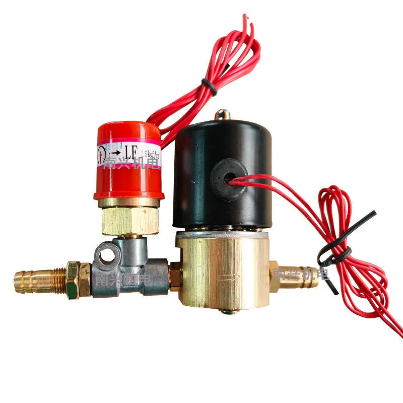Argon arc welding machine solenoid valve ZCT-5 plasma welding machine accessories pressure switch normally closed