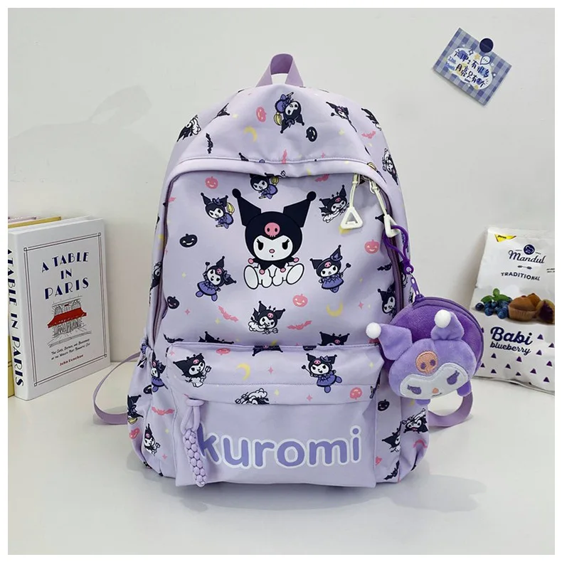 New Fashion Student Backpack, Large Capacity Printed Simple Casual School Bag for Middle High School University Students