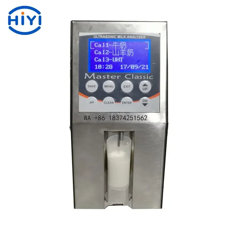 Wmwmnu for LM2-PH Conductivity Salt Protein Point Fat Test Ultrasonic Milk Analyzer Best Selling