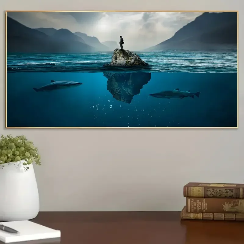 1Pc Unframed Canvas…