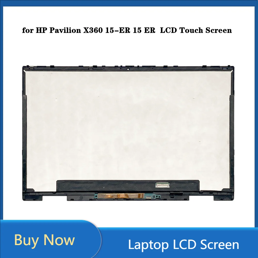 

15.6 Inch LCD Display Touch Screen Assembly for HP Pavilion X360 15-ER 15 ER Series FHD 1920x1080