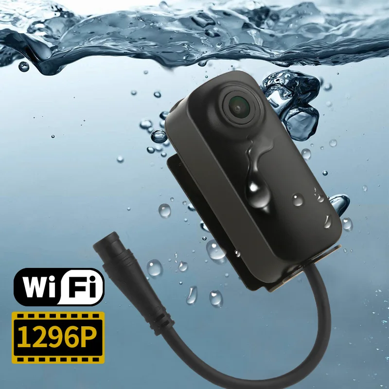 

Новый 1296p открытый мини-рекордер для мотоцикла IP67 водонепроницаемая видеорегистратор с Wi-Fi широкоугольной функцией встряхивания