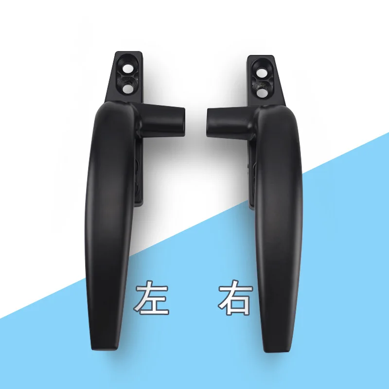 Hand aluminum alloy outer opening window handle 50 type sliding window handle hanging window seven-character handle accessories