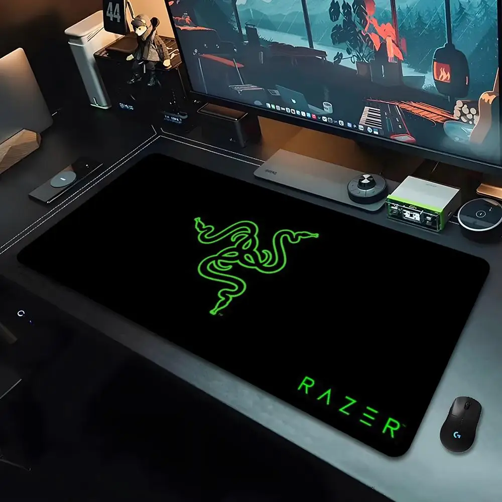 Razer Mouse Pad Computer Accessories Gaming Mouse Pad Office Pads Pc Extended Carpet Large Game Mats