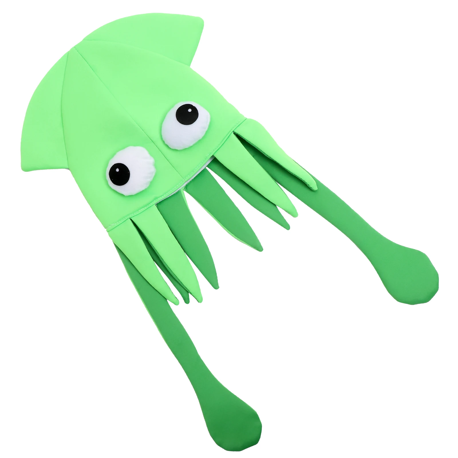 Cappello da cartone animato per feste Design di polpo Copricapo di animali carino Leggero morbido da indossare per decorazioni per feste di ballo in spiaggia