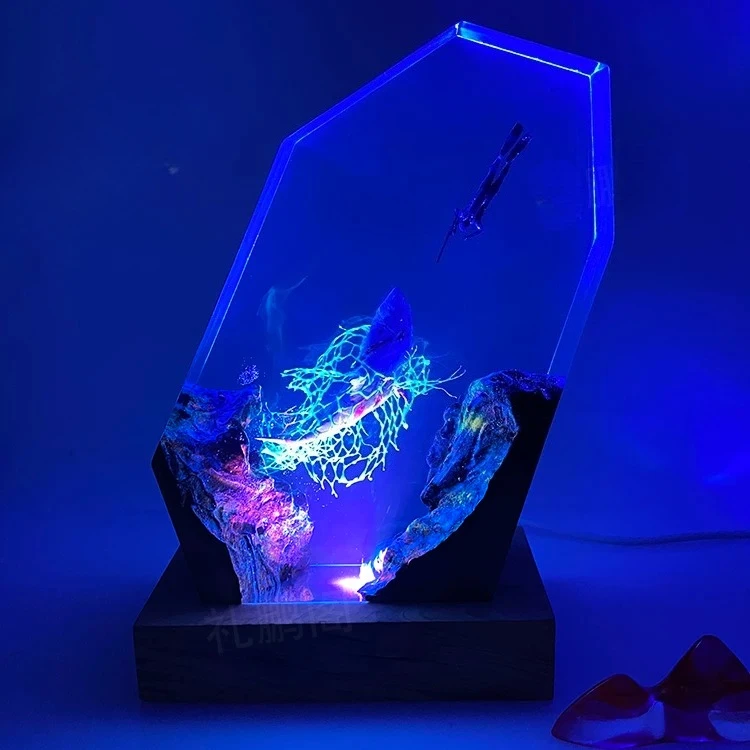 

Creative Ocean Home Decorative Handmade Artwork Sea Turtle Diver Desktop Decor Item Sculpture Festival Gift