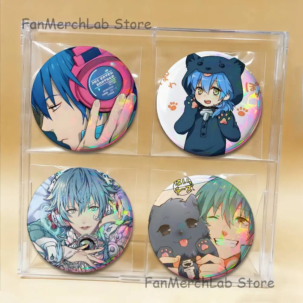 Aoba Seragaki D-DRAMAtical M-MurderS Badge Cartoon Figure Brooches Cute Enamel Pins for Jewelry Backpack Accessories Gifts