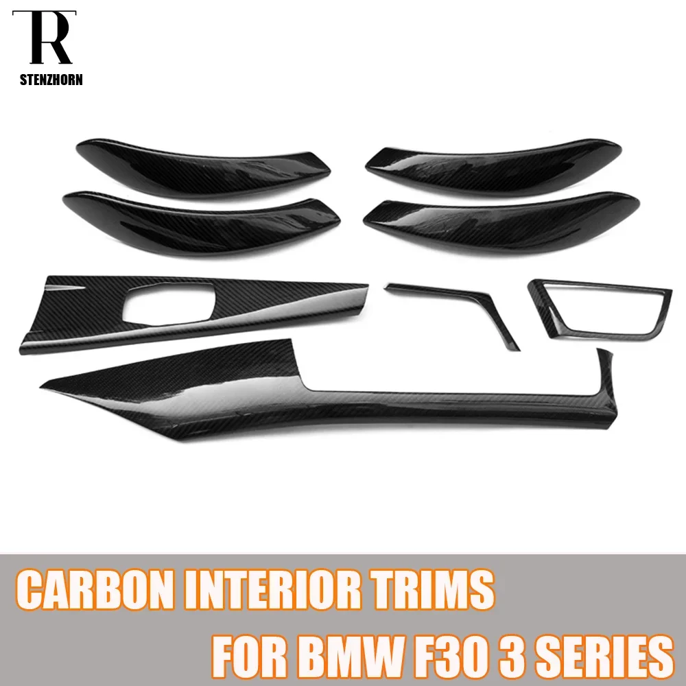 

Сухое углеродное волокно, дополнительная стильная внутренняя накладка на приборную панель для BMW F30 F31 F34 GT F32 Coupe F36 GranCoupe с левым рулем