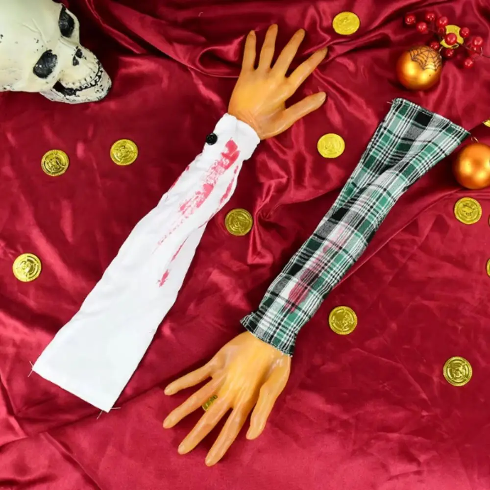 Realistic Bloody Severed Arm Horror Body Part Severed Hand Scary Prank Fake Limb Haunted House