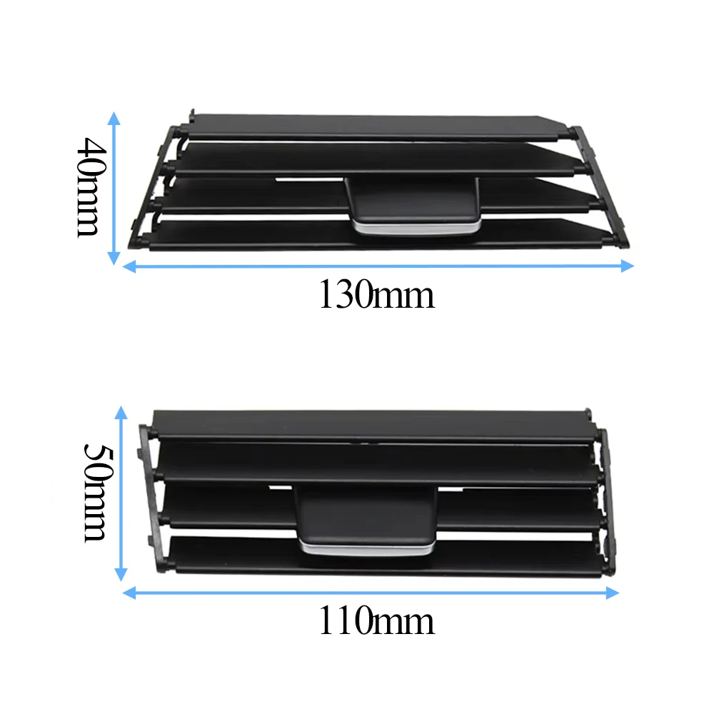 Car Front Air Conditioning AC Vent Grille Repair Kit Replacement For BMW 3 Series E90 E91 E92 E93 318i 320i 325i 2005-2012