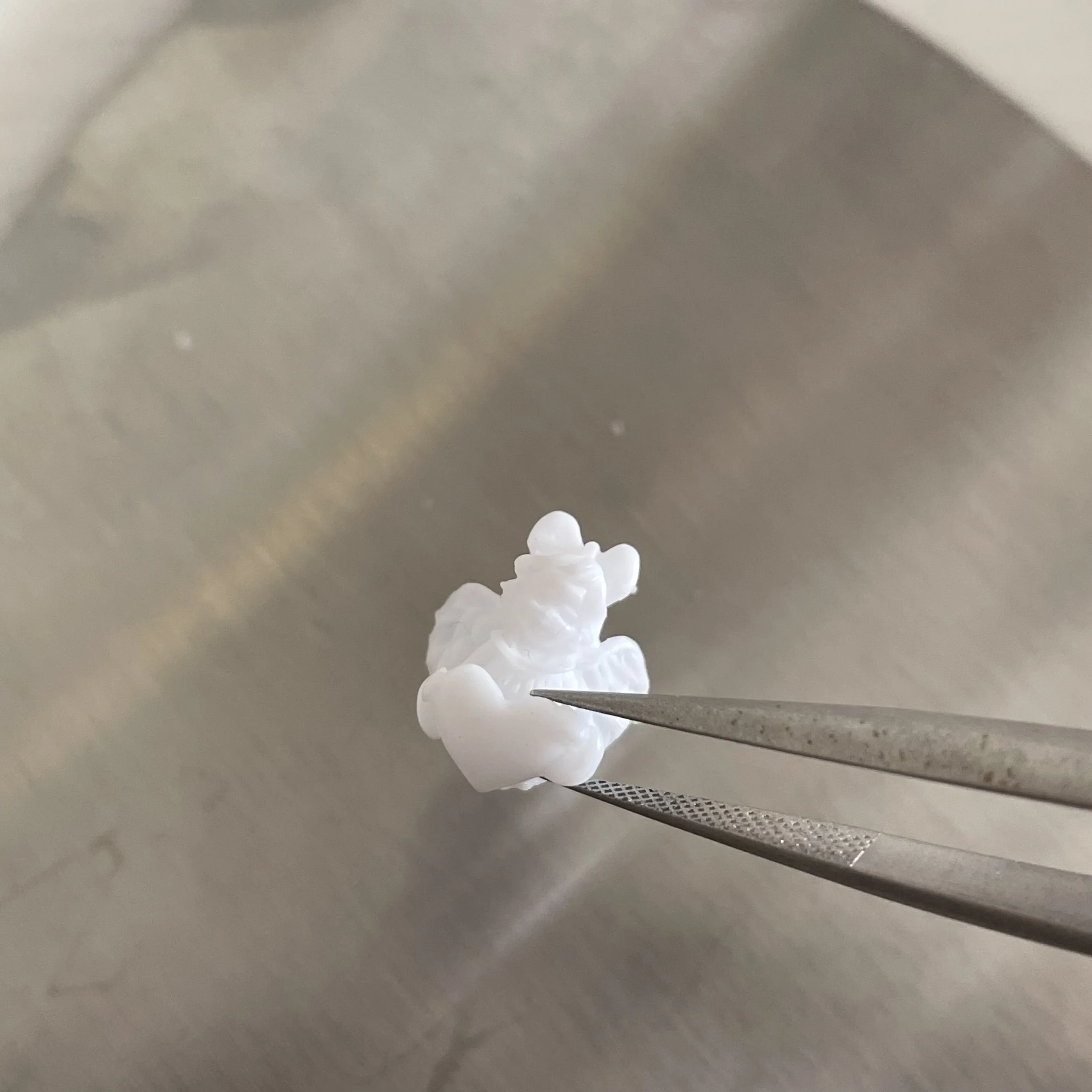 -Lovely Angel- Premade Nail Embracing Decors White Cameo Relief Love Angel Resin Ornaments Kiyomi Hug Heart Angelbaby Charms 404