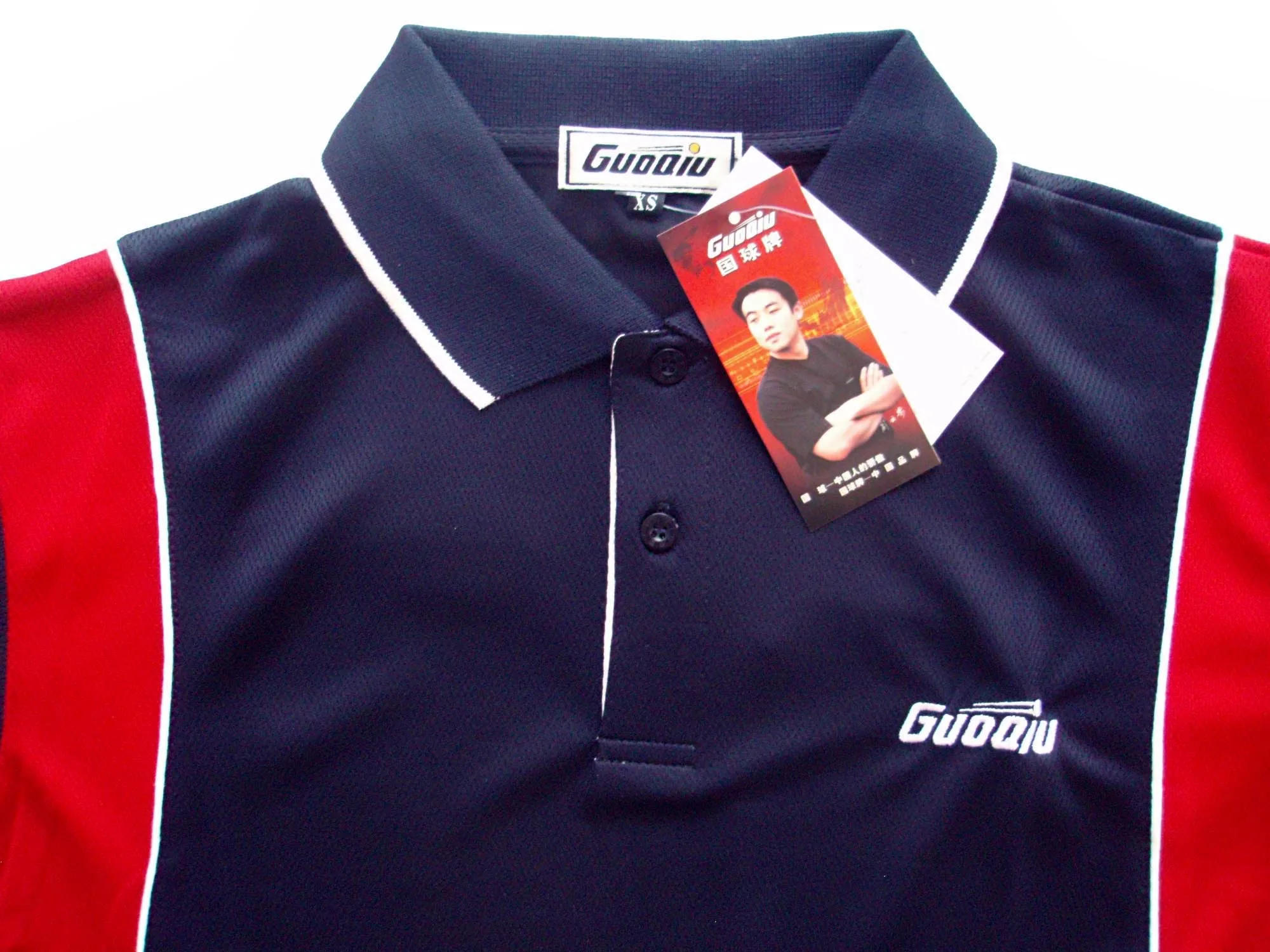 GuoQiu Camisetas de tênis de mesa Conforto de alta qualidade Ping Pong Sportswear G-10114