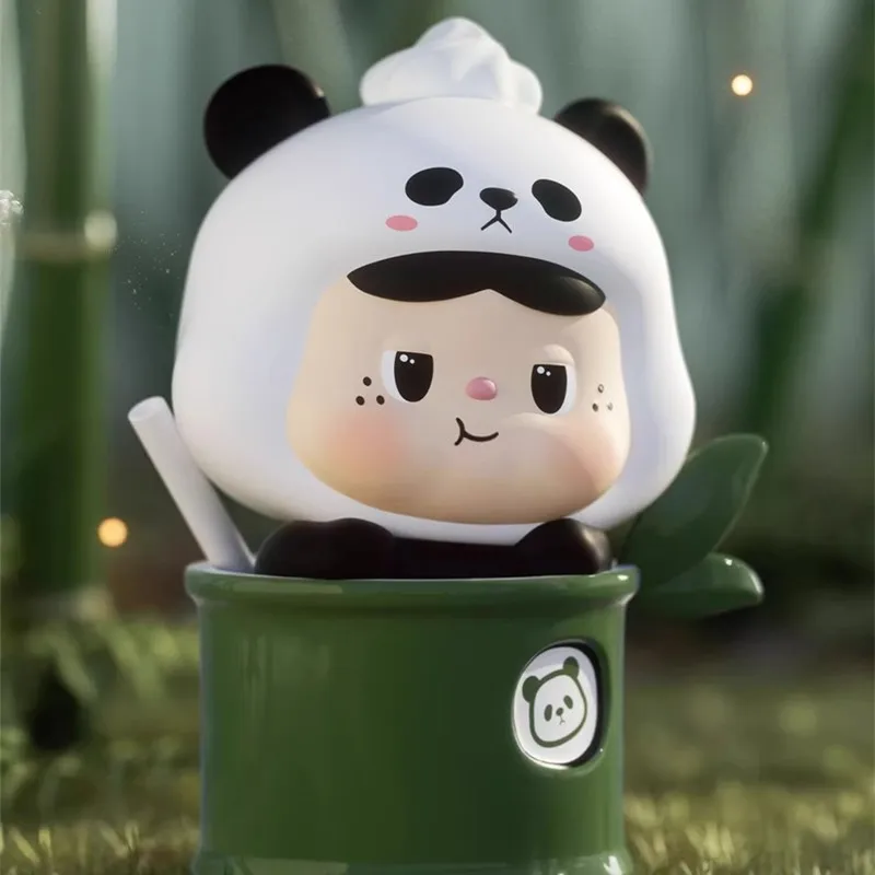 BAOBAO-figura de acción misteriosa con serie Baobao, juguete de caja ciega, adorno de escritorio, regalo Kawaii, una primavera perfectamente completa