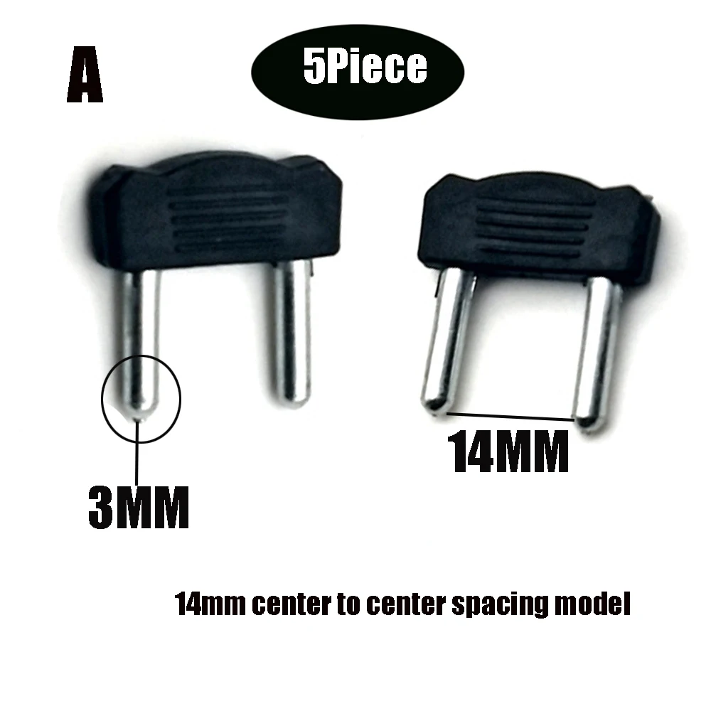 High Uality 3MM Short Circuit Plug RCA Audio And Video Terminal Block Open Circuit Banana Pin Center Distance 14MM/18MM  5Piece