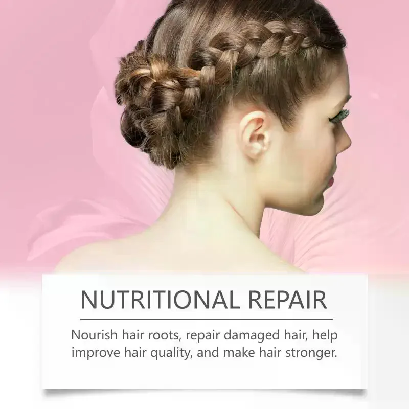 Hoegoa styling cream for combing and breaking hair, organizing and shaping bangs, nourishing and glossy, lazy hair styling cream