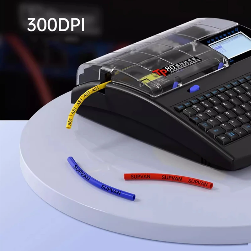 TP80/TP86 High-speed Wire Numbering machine, Computer numbering machine, Cable label printing machine, Heat shrinkable number tu