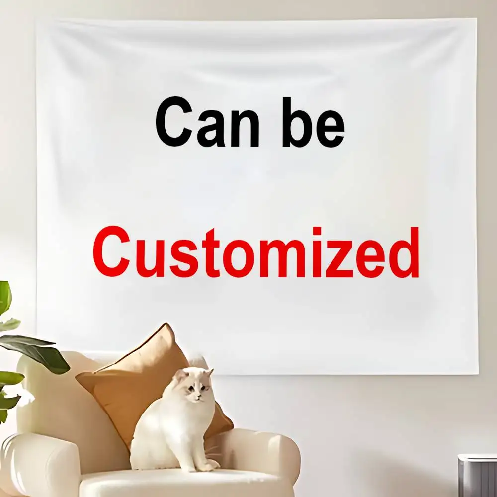 

Can Be Customized Diy Tapestry Wall Hanging Printed Polyester Tapestry INS Decoration Wall Decor