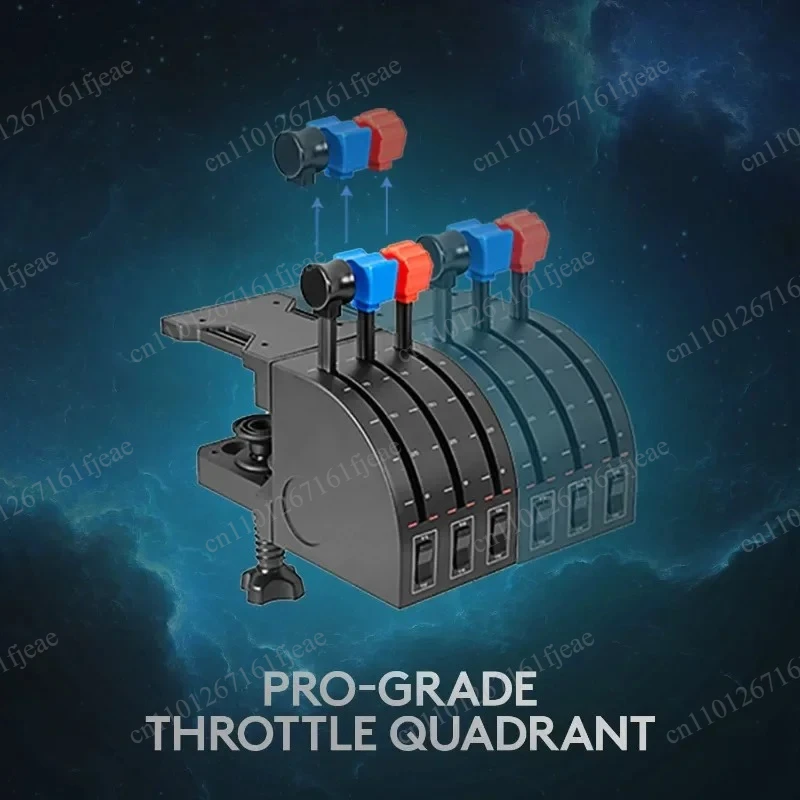 75 Programmable Controls  Fli Ght Simulation PRO Yoke Thr Ottle Q Uadrant System Compatible with F SX X-Plane Fli Ght Game