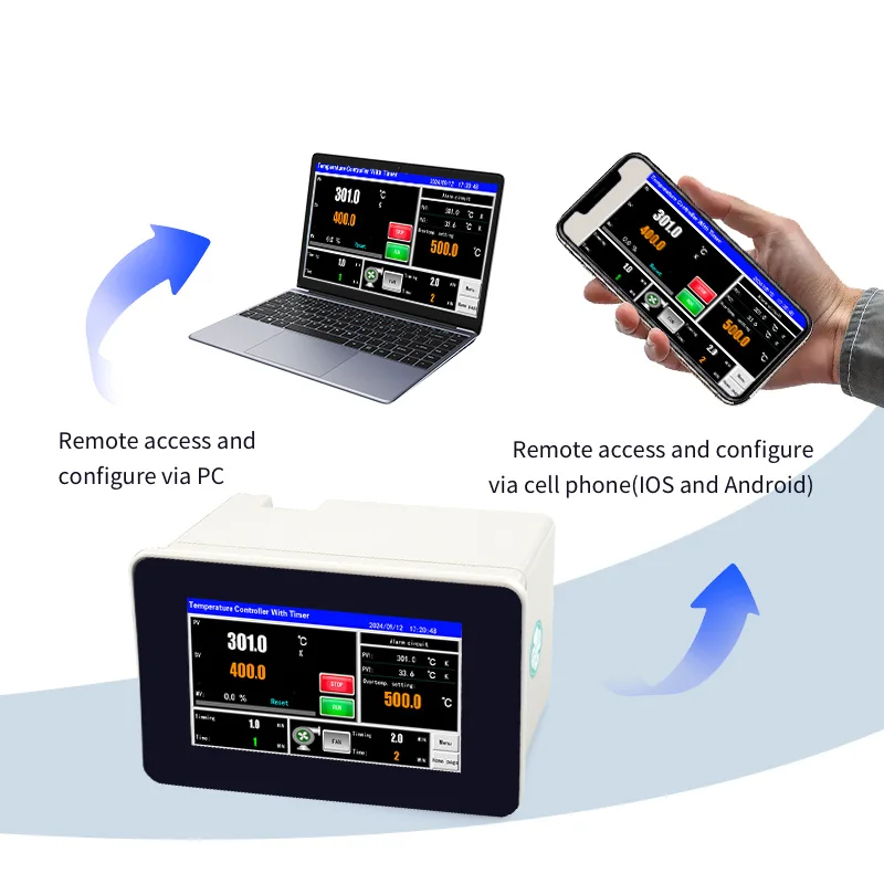 Hot MF43HYC-669 Smart IoT Temperature Controller ABS Material Cloud Monitoring with Modbus TCP/IP OEM & ODM Customized Support