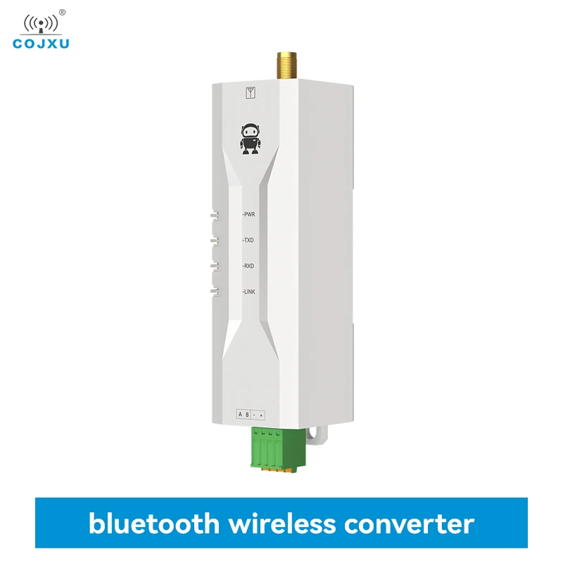 

2,4 ГГц BLE5.2 RS485 в беспроводной преобразователь Bluetooth промышленного класса COJXU EWD104-BT57(485) Модуль связи Modbus