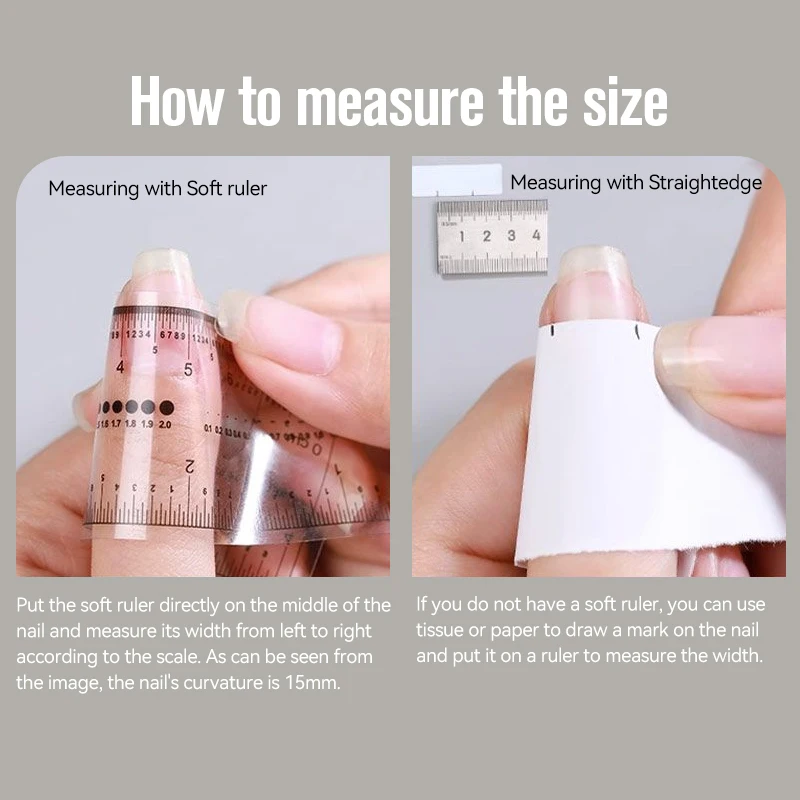 UR SUGAR 420 ชิ้น/กล่อง เจลซอฟท์เจลทิปส์ ทรงอัลมอนด์สั้น ขนาดผสม เล็บปลอมแบบเต็มเล็บ กดติดเล็บ สำหรับทำเล็บ