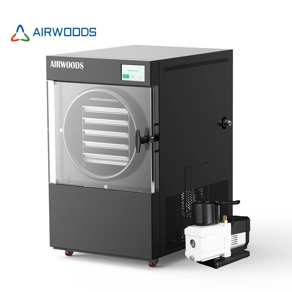 Automatic 4kg 4 Trays Freeze Dryer With WiFi Lyophilizer For Fruits Vegetables Meat Drying