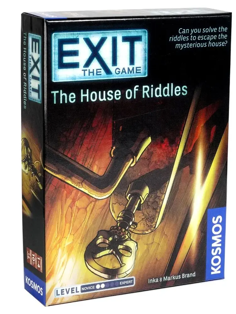 الخروج: The Haunted Roller Coaster - لعبة فريدة من نوعها لغرفة الهروب - 1-4 لاعبين - ألعاب لوحية لاستراتيجية حل الألغاز