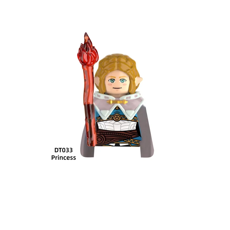 DT8906 Princess Cartoon Anime Series ZEL LIN Bricks Action Figure Model Bricks DIY Assembly Toys Building Blocks Model Gifts image 3