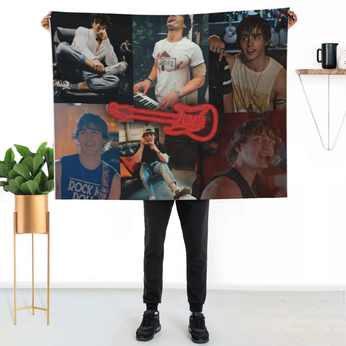 

College of Charlie Gillespie from JATP Throw Blanket Warm Accent Blanket for Living Room Decoration