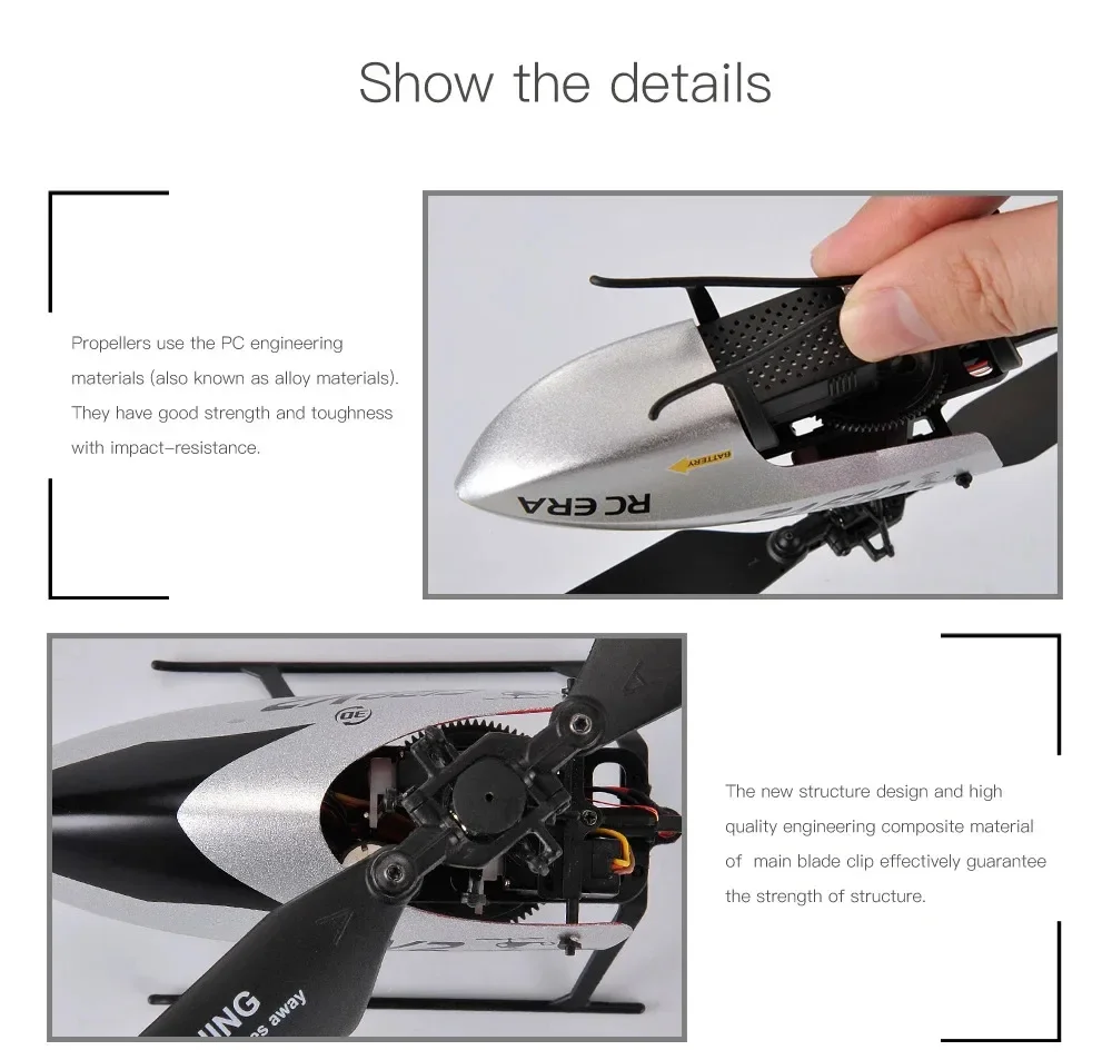 Serie militare C129 V2 RC Elicottero RTF 4CH Giroscopio a 6 assi Volo stabile Aereo telecomandato esterno Giocattoli per principianti