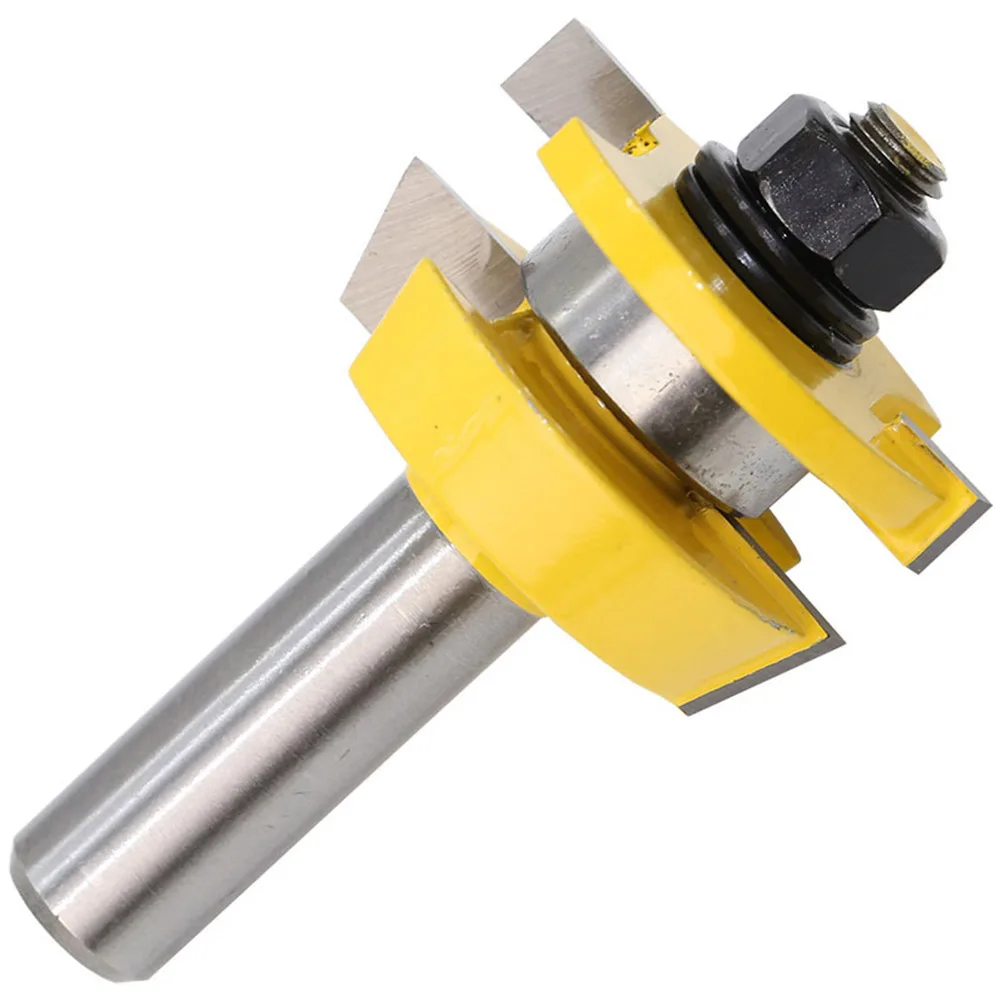 

2 шт. фреза для деревообработки 1/2 "диаметр хвостовика 2,95*1,61 дюйма Т-образный шейкер фреза плотники инструменты запасные части