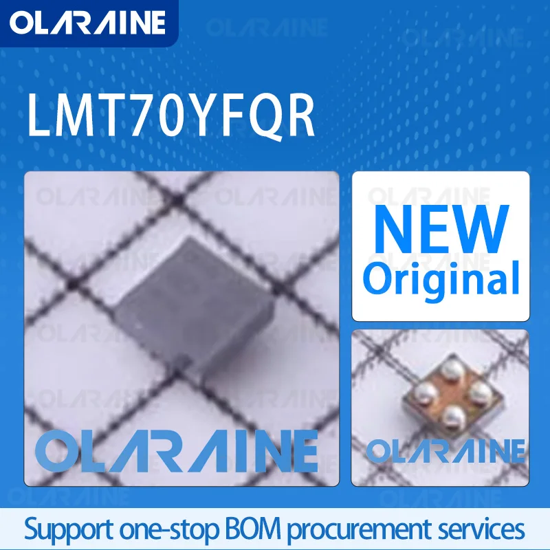 1/5/10 Stück LMT70YFQR DSBGA-4 Original 100 % neuer IC-Chip Ein Temperatursensor ist auf der Platine montiert Genauigkeit / - 0,5 C 5,5 V