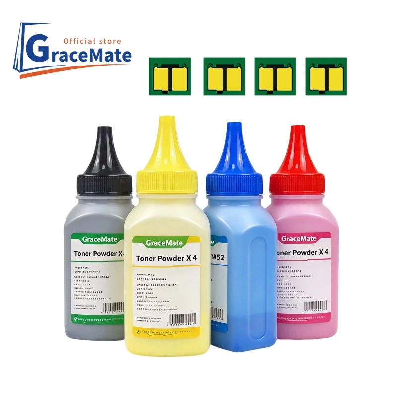 Compatible 131a CF210A CF211A CF212A CF213A Toner powder chip for  HP Laserjet Pro 200 Color M276N M276NW M251N M251NW MFP