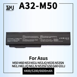 A32-N61 A32-M50 A33-M50 Replacement Laptop Battery Compatible with Asus M50 M60 N53 N53J N53JQ N53S N53SN N61J N61JQ N61JV N53SV