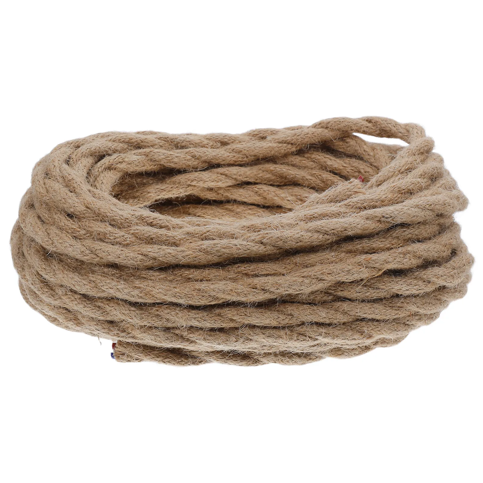 

Винтажный конопляный шнур для светильников длиной 10 метров, витой электрический провод для подвесных светильников, люстр, светильников-подвесов, DIY, в индустриальном стиле