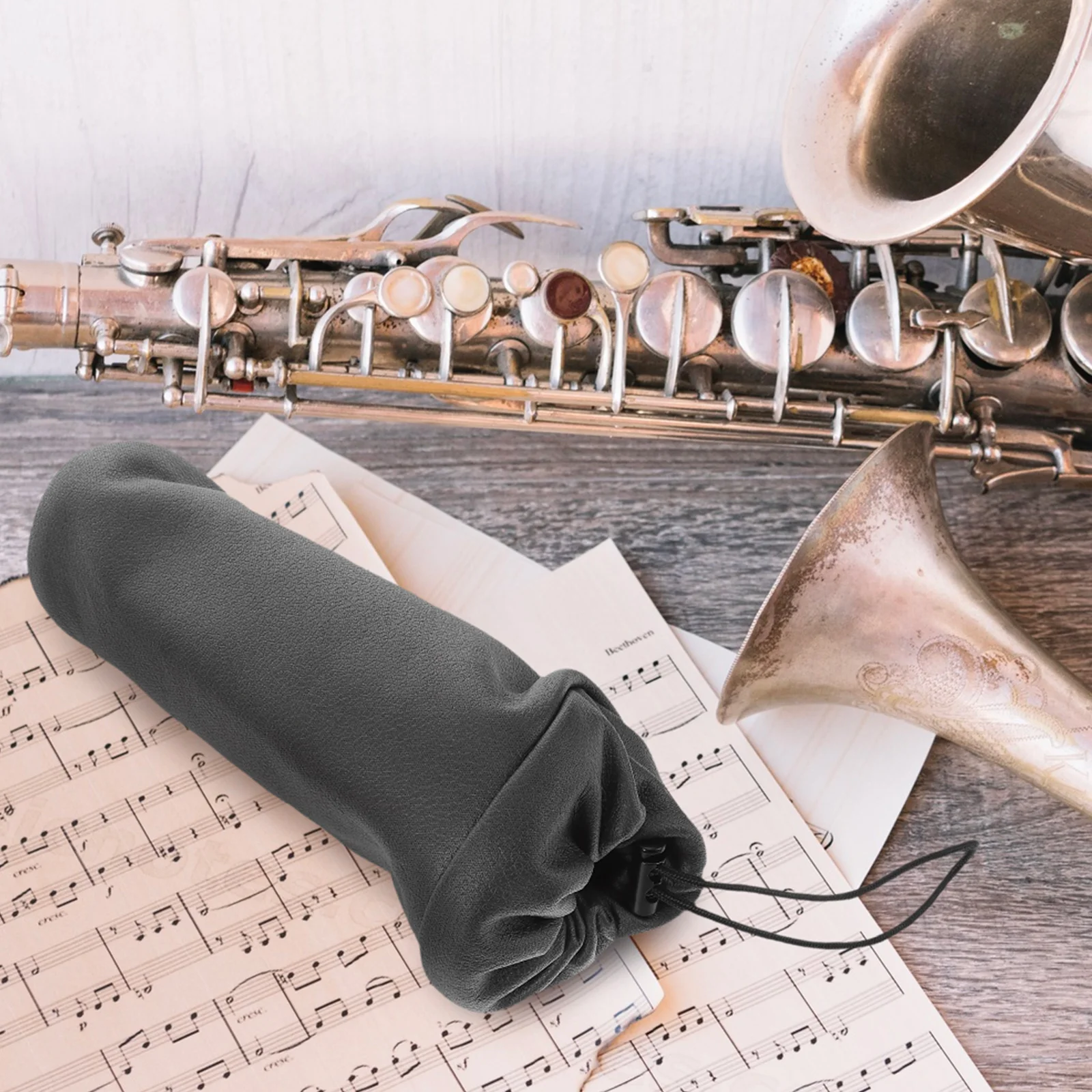 

Saxophone Neck Bag Instrument Storage Case Plectrums Music Accessory Bracket Mouthpiece Tooth Guard Technology Cloth Part
