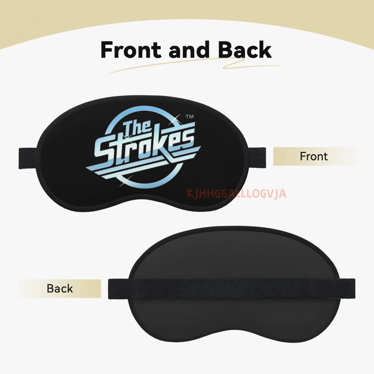 The Strokes 1pc Sleeping Mask Eyepatch Eye Cover For Travel Relax Sleeping Aid Eye Patch Shading Eye Mask