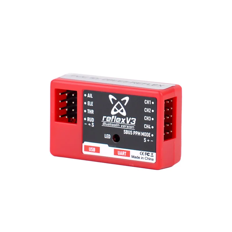 

FMS Reflex V3 Gyros Flight Control System External Gyroscope Bluetooth Version Programmable Fixed-wing Aircraft Gyro