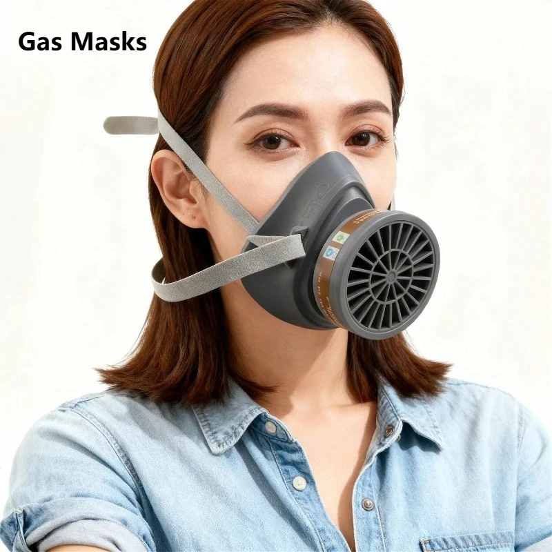 Gas Mask Self Sucti… - image