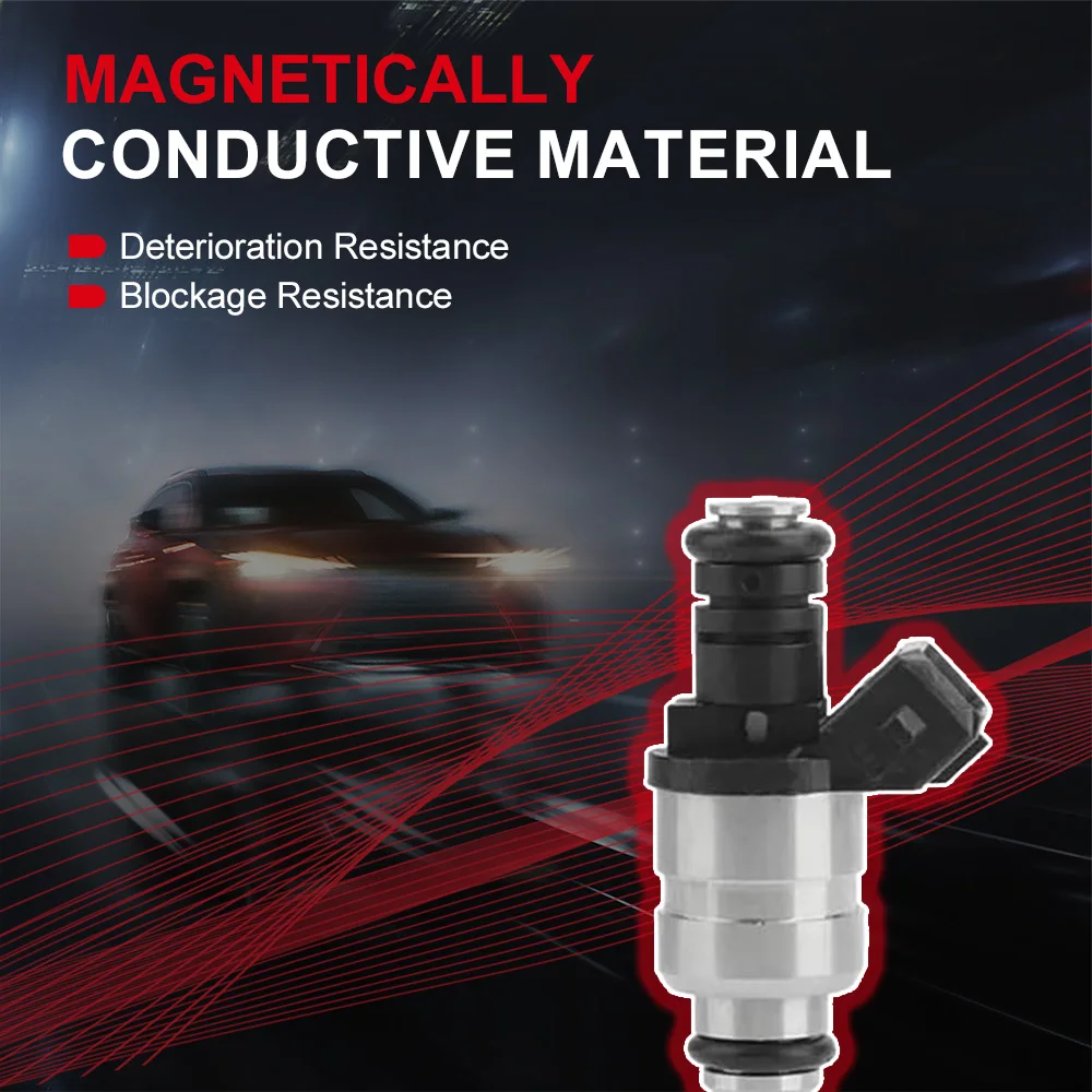 6pcs 13537546244 1439800 Fuel Injectors 1427240 for BMW E46 E39 X3 Z3 Z4 3 5 Siemens Deka Flow Matched 2.5L