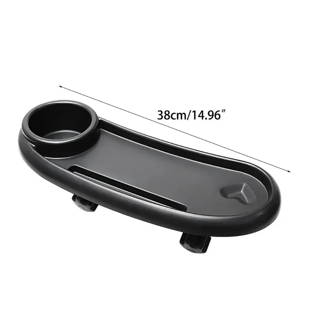 ABS مستلزمات تغذية الطفل عربة عالمية عربة وجبة خفيفة صينية زجاجة الحليب حامل الكأس عربة طفل عشاء الجدول عربة ملحق #3