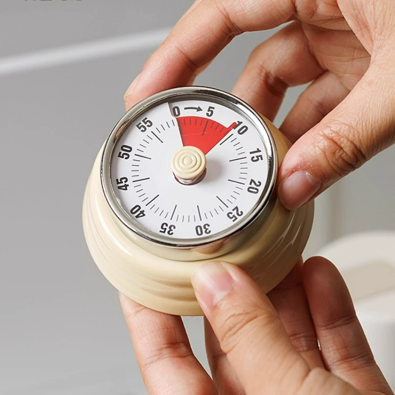 Temporizador mecánico de cocina, recordatorio de sincronización de cocina, gestión visual del tiempo, despertador, cuenta atrás, atracción magnética