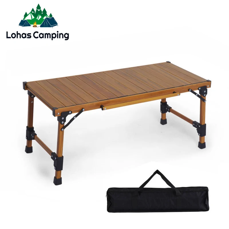 lohascamping IGT Table Camping Table Folding Removable Portable Camp Bbq Grill Table for Outdoor Picnic Backpacking
